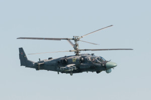 Russian helicopter gunships