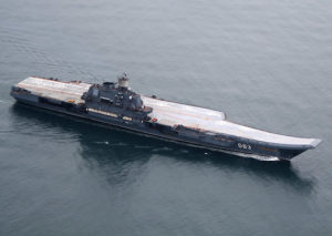 Russian aircraft carrier to Syria