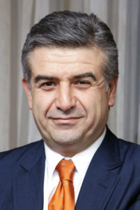 Karen Karapetyan appointed as PM in Armenia