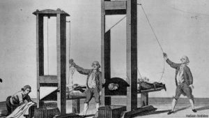 Three Days In May, The Guillotine Heard Again In France