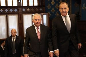 Tillerson To Meet Lavrov In Vienna To Discuss Syria, Ukraine