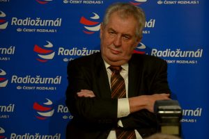 Czech President Zeman Looks To Win First Re-Election Round