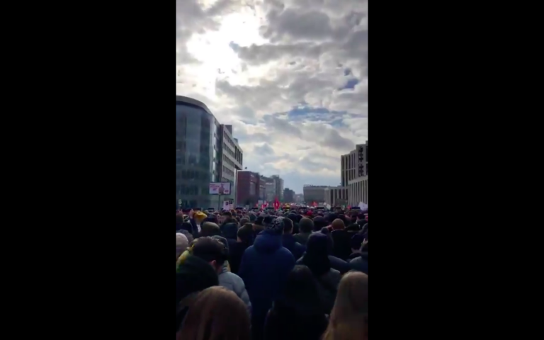 Ten Thousand People Protest In Moscow For Internet Freedom