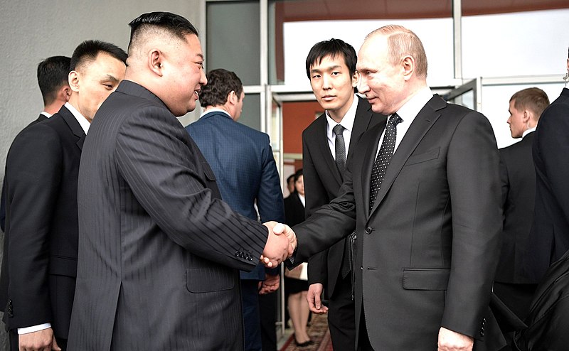 Putin Shows He's Best Buds With Kim Too
