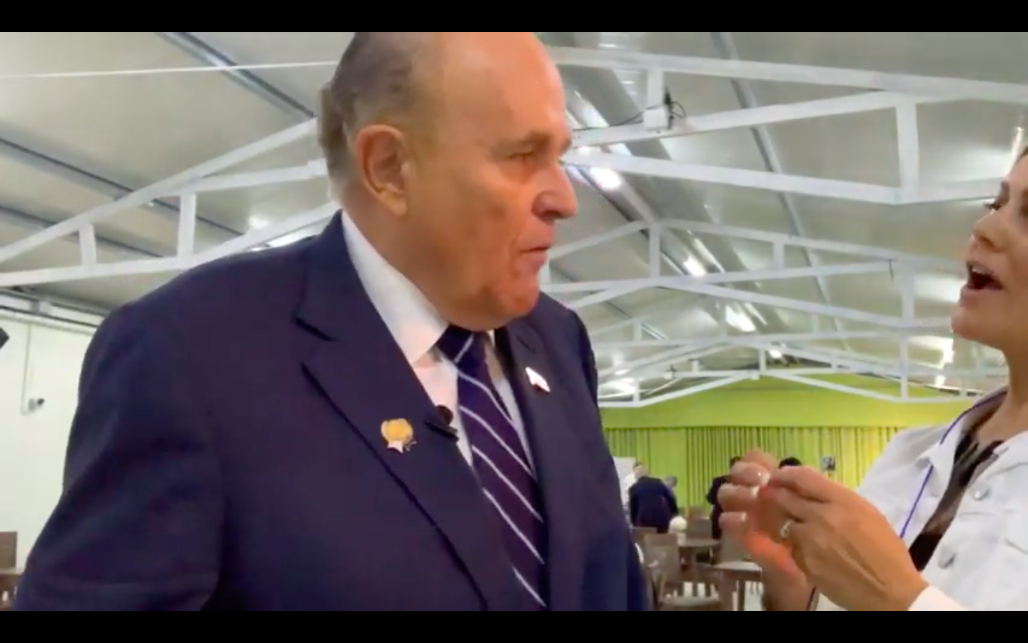 Debbie Aldrich Interviews Mayor Rudy Giuliani At MEK #FreeIran Summit In Albania - Tsarizm1440 x 900