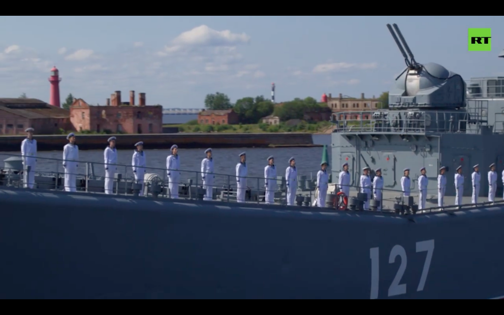 Russian Naval Day St. Petersburg