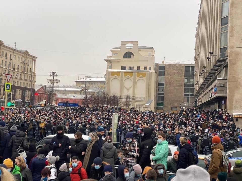 Protests In Russia: A Test Of strength