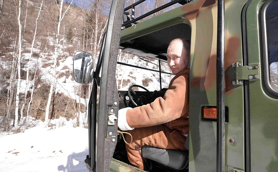 Putin Goes On Siberian Forest Escape To Highlight Biden's Physical Weakness