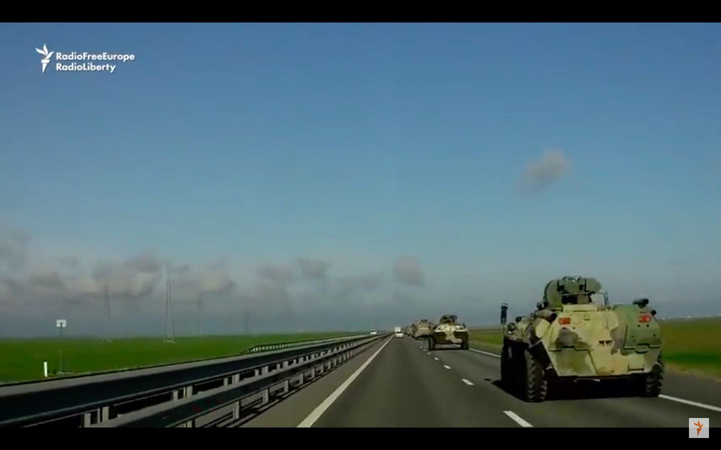 VIDEO: Russian Military Activity Ramps Up In Crimea Along Major Highway From Russia - Tsarizm