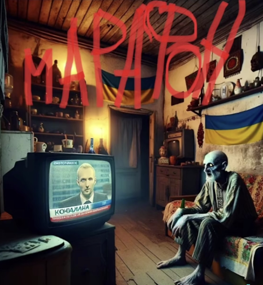Ukrainian Artists Create Video Of Press Gang Agony